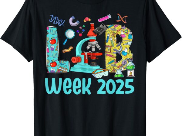 Lab week 2025 lab tech mystery machine of diagnostics t-shirt