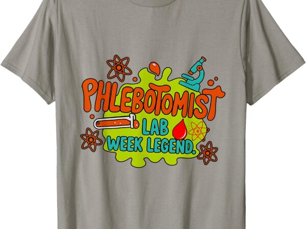 Lab week 2025 mystery machine of diagnostics phlebotomist t-shirt