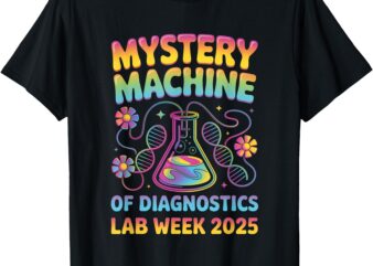 Lab Week 2025 Mystery Machine of Diagnostics T-Shirt