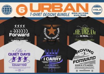 URBAN T-SHIRT DESIGNS BUNDLE VOL. 2