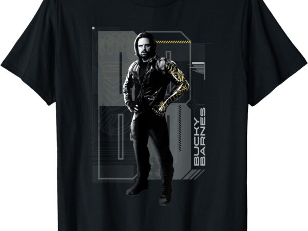 Marvel studios thunderbolts team spotlight bucky barnes t-shirt