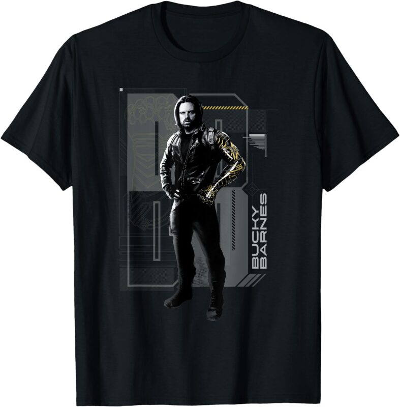 Marvel Studios Thunderbolts Team Spotlight Bucky Barnes T-Shirt