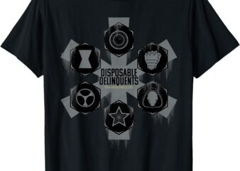 Marvel Studios Thunderbolts _Disposable Delinquents_ Team T-Shirt