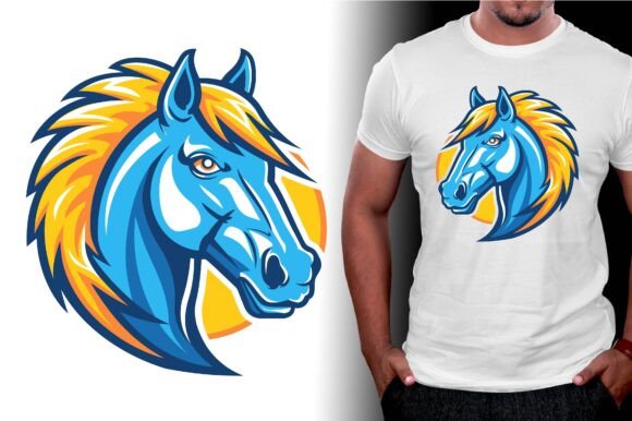 Mascot Logo T-Shirt Design Graphic Bundle