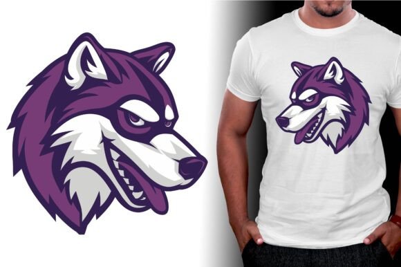 Mascot Logo T-Shirt Design Graphic Bundle