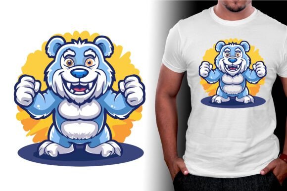 Mascot Logo T-Shirt Design Graphic Bundle