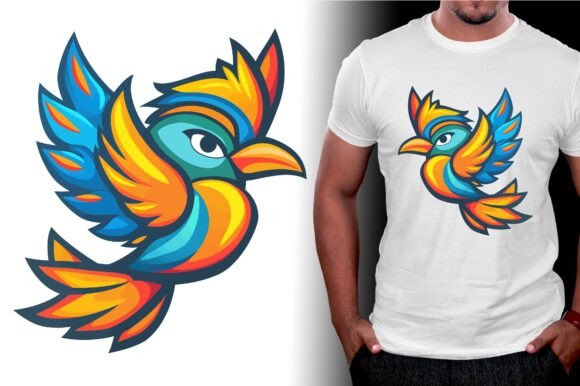 Mascot Logo T-Shirt Design Graphic Bundle