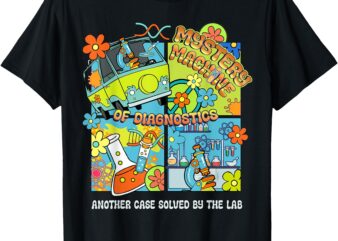 Mystery Machine Of Diagnostics Lab Tech Lab Week 2025 T-Shirt
