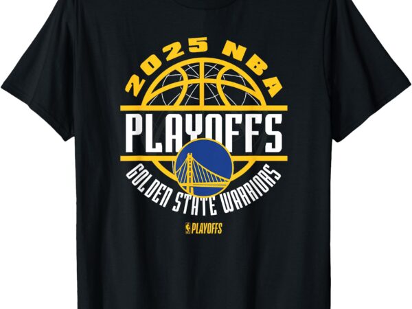 Nba official golden state warriors 2025 playoffs game time t-shirt