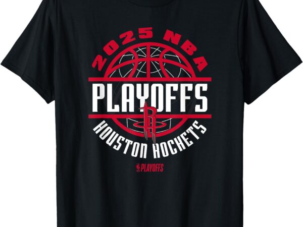 Nba official houston rockets 2025 playoffs game time t-shirt