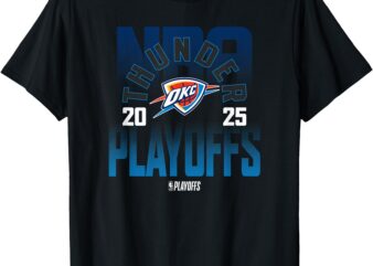 NBA Official Oklahoma City Thunder 2025 Playoffs T-Shirt