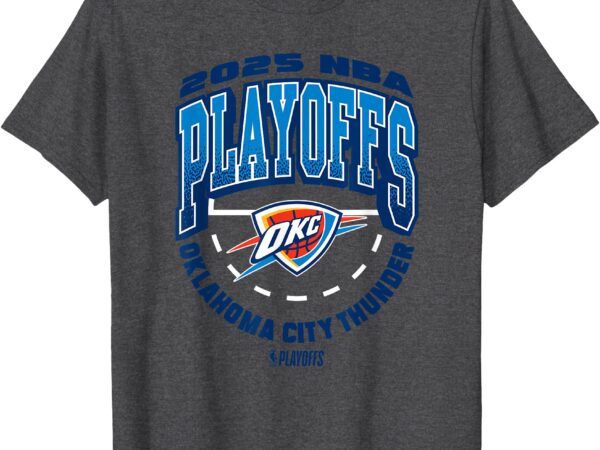 Nba official oklahoma city thunder exclusive 2025 playoffs t-shirt