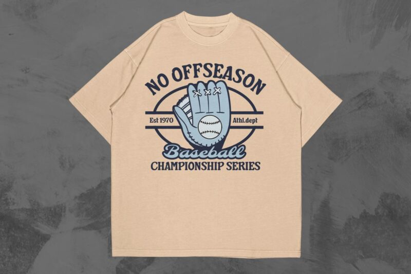 Vintage Baseball T-shirt Design Bundle
