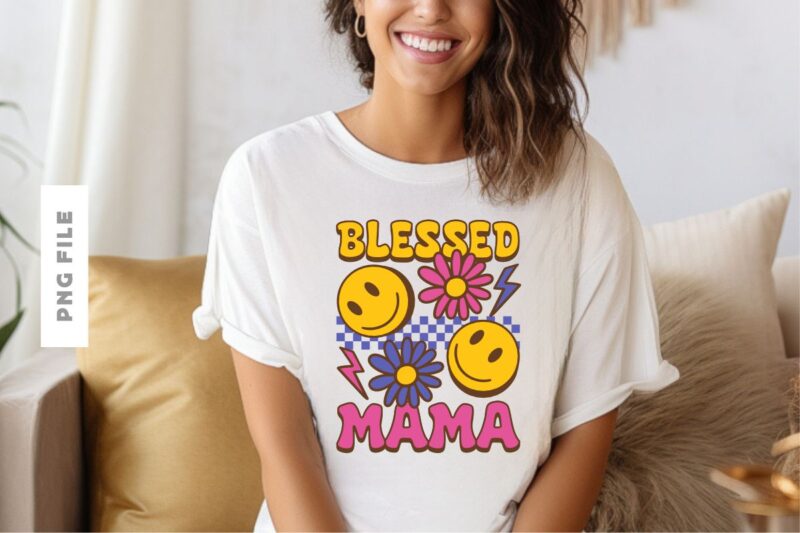 Hippie Mama Sublimation Designs Bundle PNG