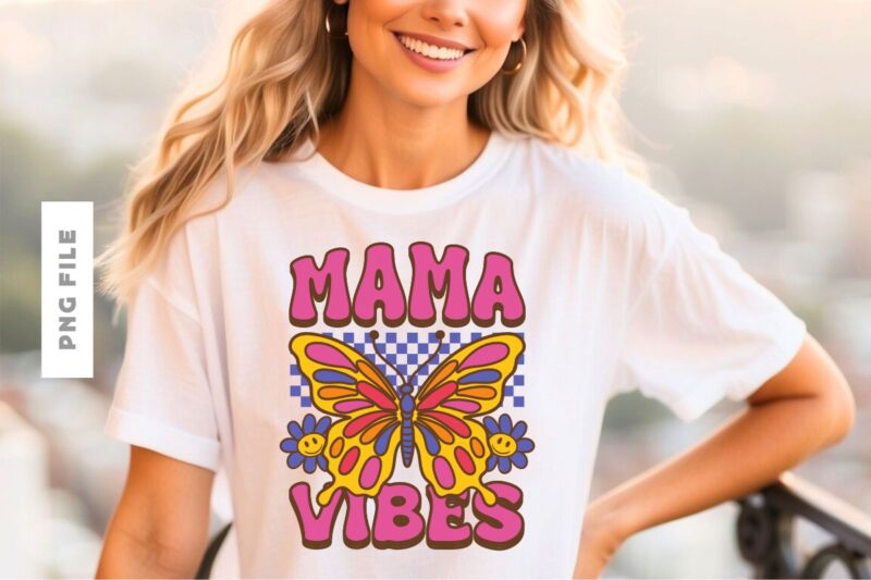 Hippie Mama Sublimation Designs Bundle PNG