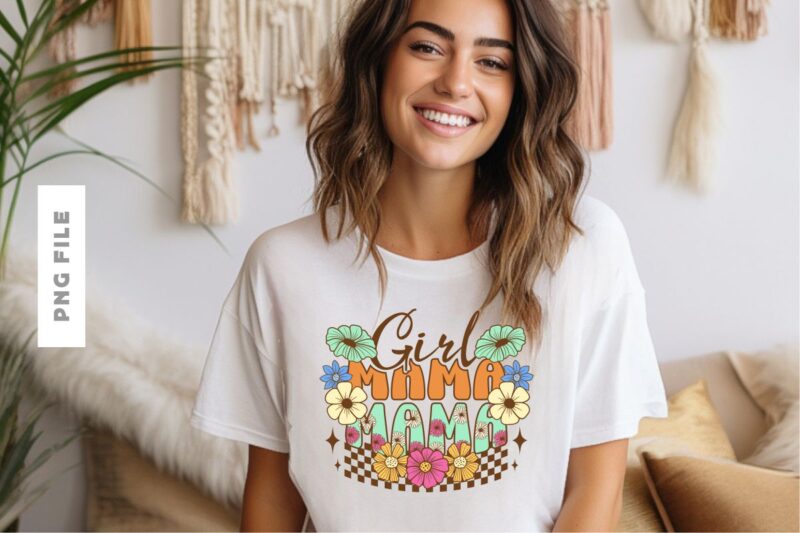 Floral Mama Sublimation Designs Bundle PNG