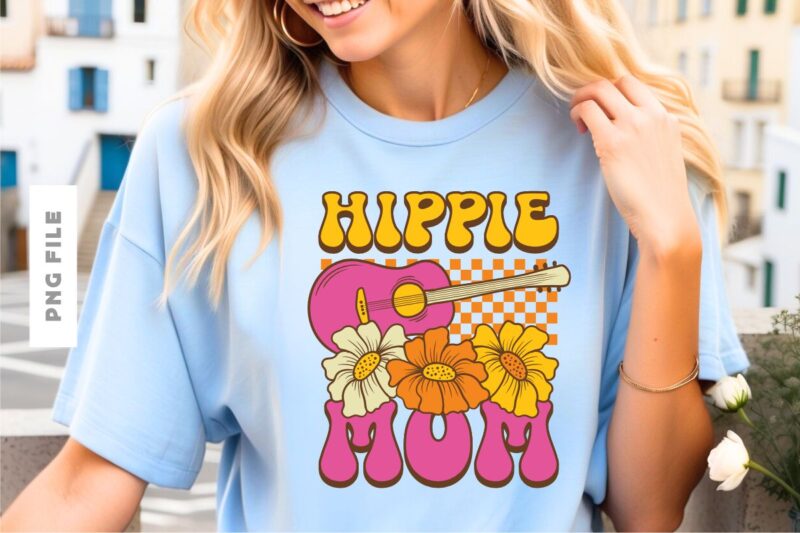 Hippie Mama Sublimation Designs Bundle PNG