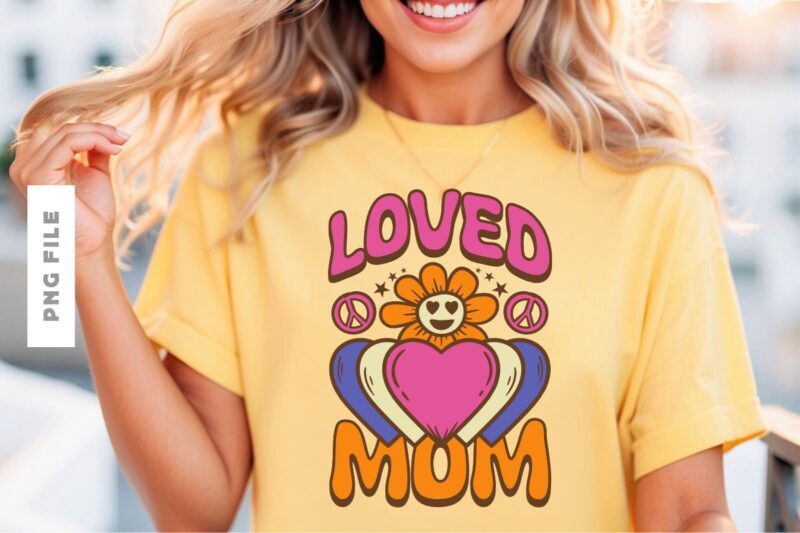 Hippie Mama Sublimation Designs Bundle PNG