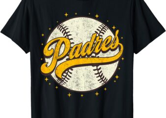 Padres Name 90s I Love Padres Personalized Name Vintage T-Shirt