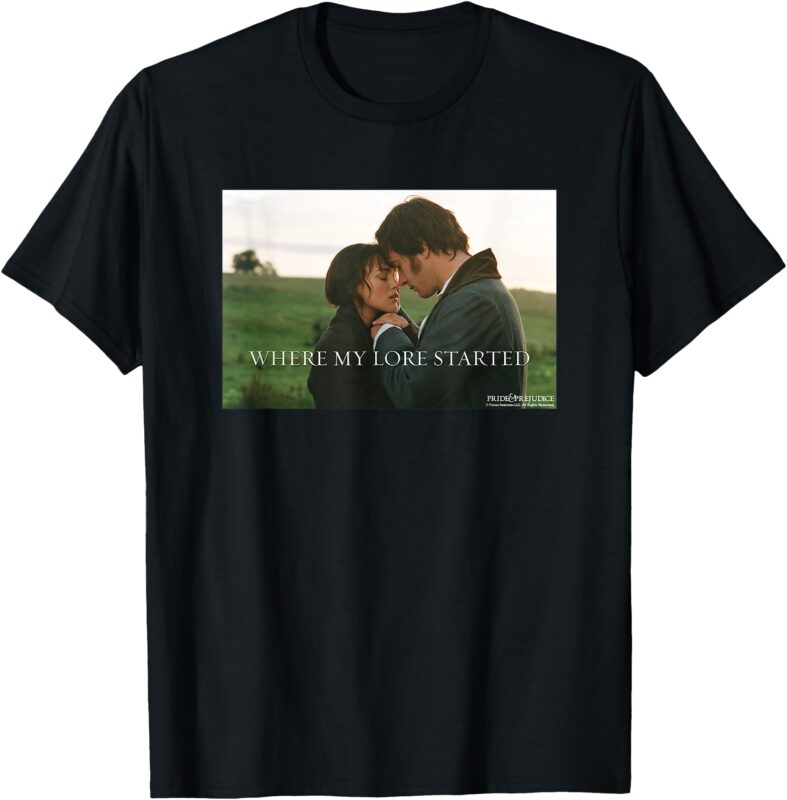 Pride & Prejudice Where My Lore Started T-Shirt