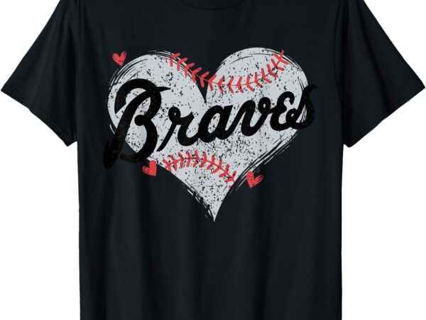 Retro brave hearts name personalized gift for men women kids t-shirt