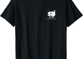 Skull Head G59 Greyday Print 2 Sides Graphic T-Shirt