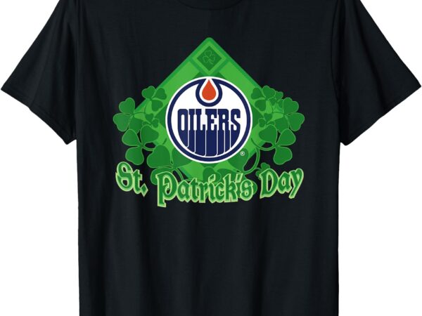 Patrick’s day black nhl licensed t-shirt