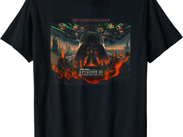 Star wars 20th anniversary episode iii revenge of the sith t-shirt