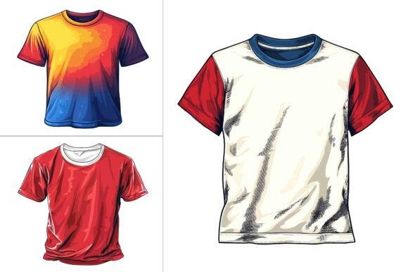 T-Shirt Design Vector Graphic Bundle