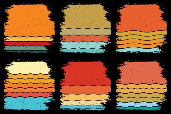 Retro style Sunset Collection,Retro Style Vintage Sunset Collection,Sun retro badge and emblem, Vintage Sunrise retro sunset