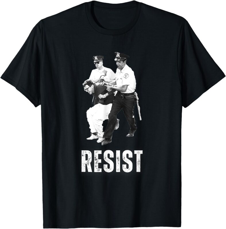 Young Bernie Sanders Arrested RESIST T-Shirt