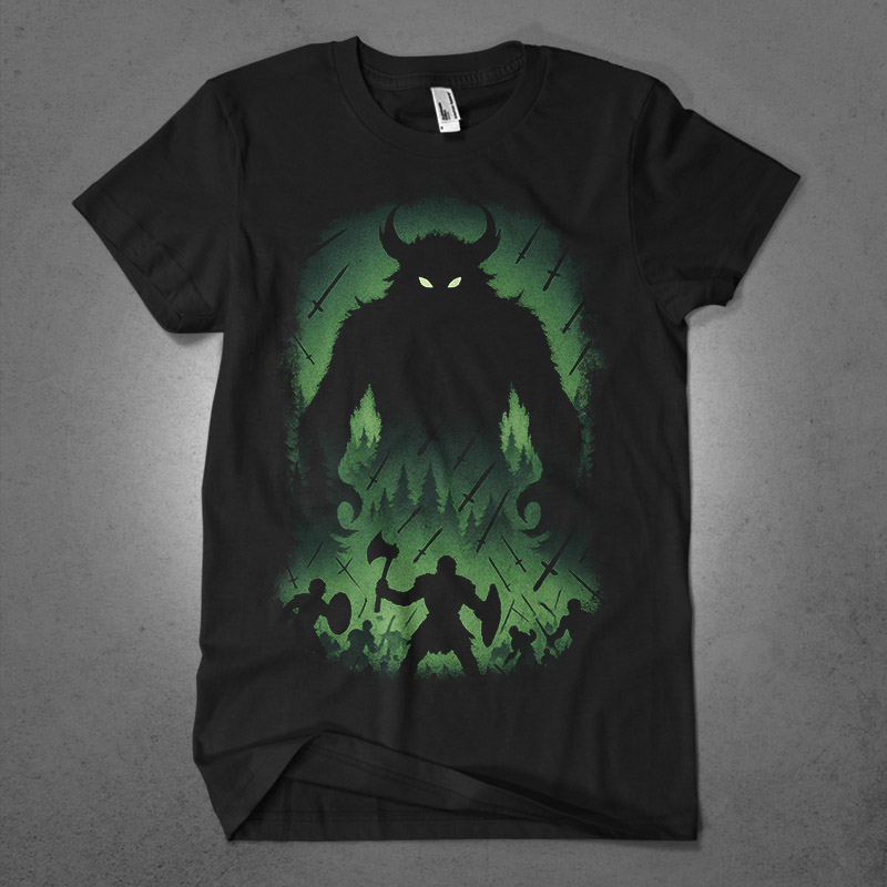 10 art of shadows tshirt design bundle illustration part 2