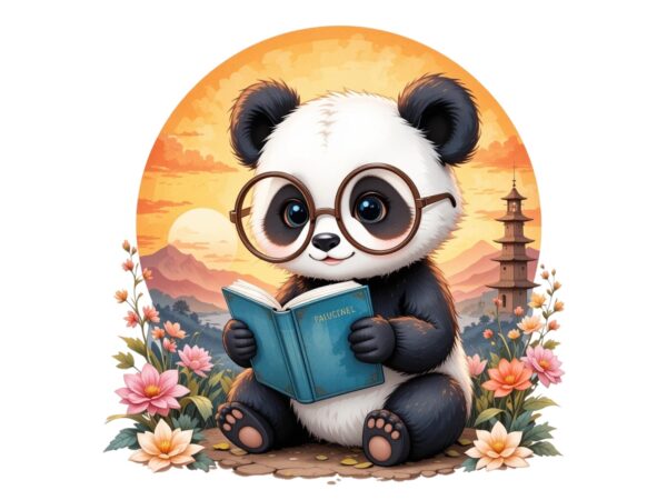 Trendy retro punk panda lover graphics t-shirt design jpeg & png design Trendy retro punk panda lover graphics t-shirt design jpeg & png design