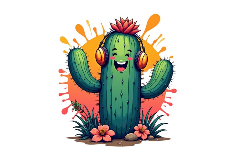 Trendy Retro Music Lover Punk Graphics t-shirt design jpeg & png design