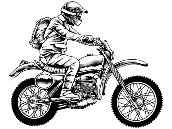Trail enduro t shirt designs for sale