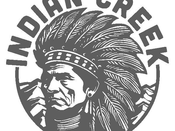 Indian creek t shirt design for sale