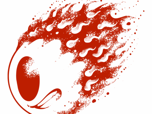 Red eye t shirt design online