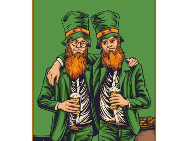 St patricks day t shirt template vector