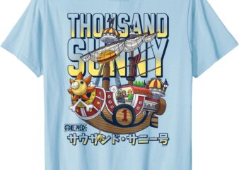 Anime Thousand Sunny Pirate Ship T-Shirt