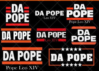 Cardinal Robert Prevost SVG, Pope Leo XIV SVG, Chicago Pope Leo XIV SVG, Da Pope Leo SVG, Pope Leo Bundle SVG
