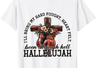 Brandon Hard Fought Hallelujah Praise Jesus Christian T-Shirt