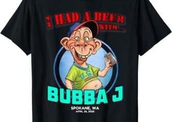 Bubba j spokane, wa (2025) t-shirt
