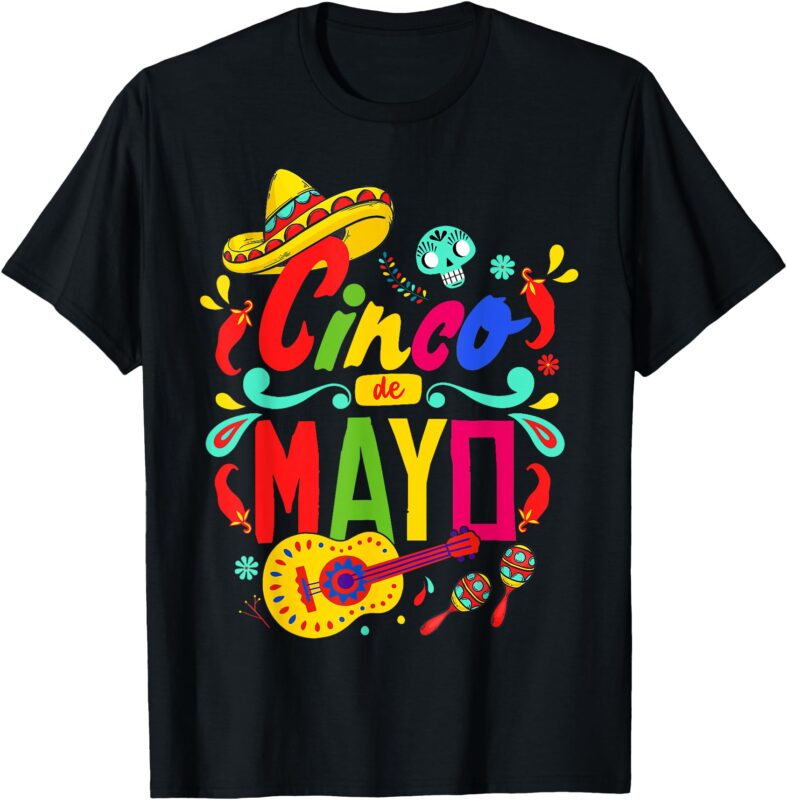 Cinco De Mayo Celebrate 5 De Mayo May 5 T-Shirt