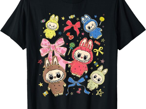 Cute labubu the monsters funny labubu lover men women kid t-shirt