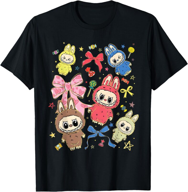 Cute Labubu The Monsters Funny Labubu Lover Men Women Kid T-Shirt