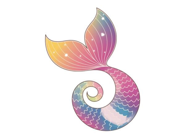 Colourful vintage mermaid t-shirt design download instantly retro vintage t-shirt Colourful vintage mermaid t-shirt design download instantly retro vintage t-shirt