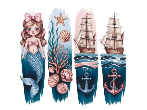 Trendy retro cute mermaid lover graphics t-shirt design jpeg & png designs – download instantly Trendy retro cute mermaid lover graphics t-shirt design jpeg & png designs – download instantly