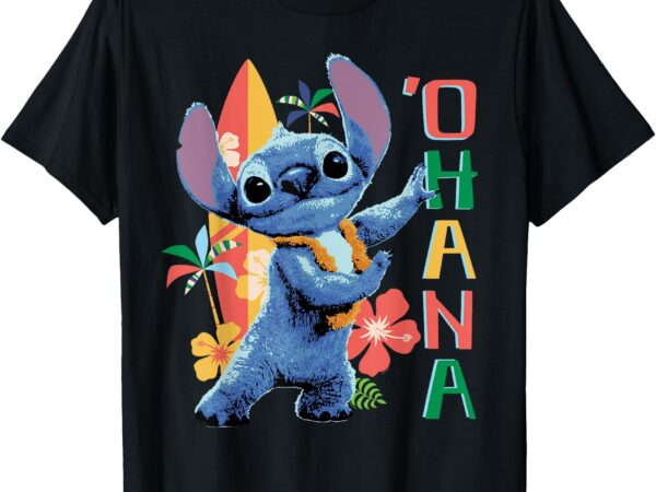 Disney lilo & stitch live-action movie ‘ohana hula beach t-shirt