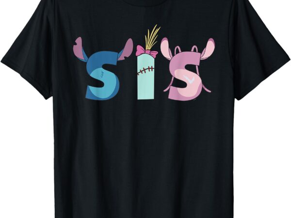 Disney lilo & stitch _sis_ sister birthday gift family trip t-shirt