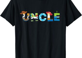 Disney and Pixar’s Toy Story Uncle Family Trip & Birthday T-Shirt